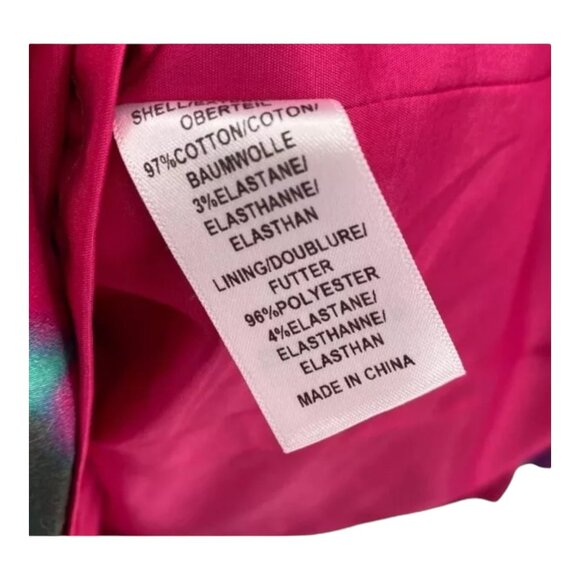 Adrianna Papell Multicolor Sleeveless Bodycon Sheath Mini Dress Size 4 - Picture 7 of 7